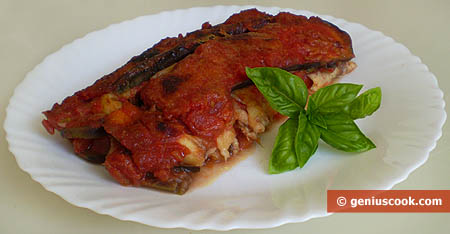 Eggplants with Parmesan Cheese