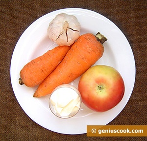 Ingredients for Carrot Salad