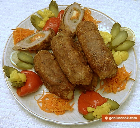 Мясные рулетики