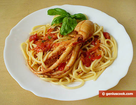 Spaghetti with Moscardini