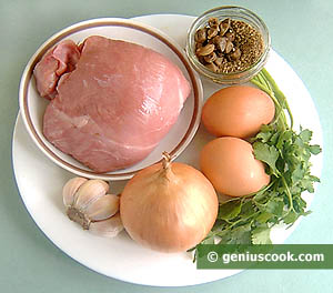 Ingredients for Veal Roll