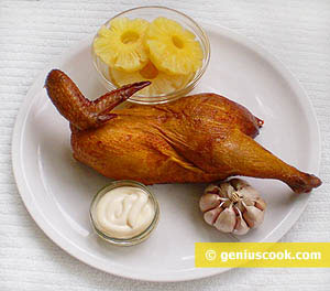 Smoked Chicken, Pineapple Garlic, Mayonnaise