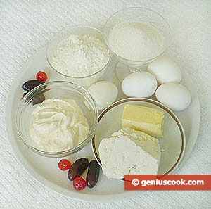 Ingredients for Cottage Cheese Pie