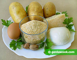 Ingredients for Potato Croquette