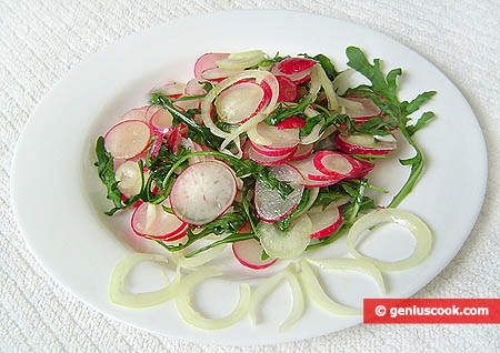 Radish and Arugula Salad