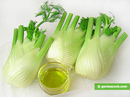 Ingredients for Fried Fennel Bulbs