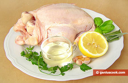 Ingredients for Grilled Chicken