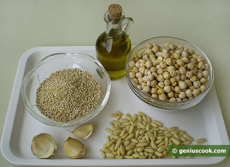 Ingredients for Hummus