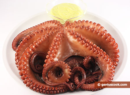 Ingredients for Octopus with Mayo