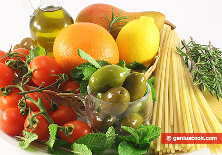 Components of the Mediterranean diet