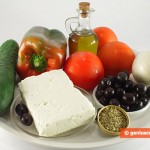 Ingredients for Greek Salad