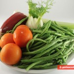 Ingredients for Runner Beans with Vegetables