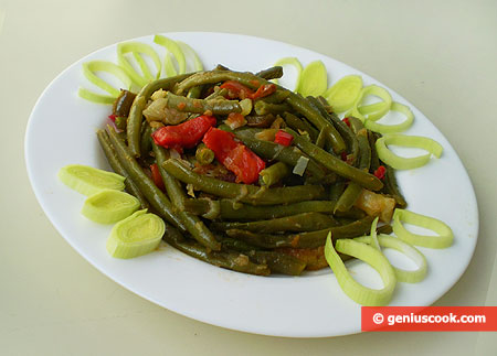 Runner Beans with Vegetables