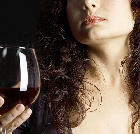 Woman and Wine