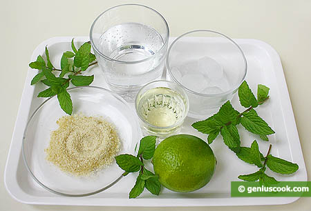 Ingredients for Mojito Cocktail