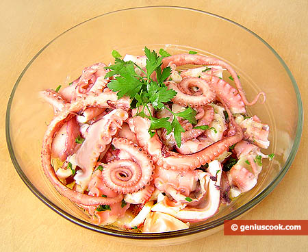 Moscardini Octopus Salad