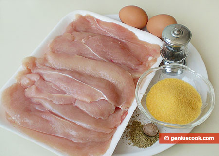 Ingredients for Chicken Fillet with Nutmeg and Spicy Herbs