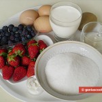 Ingredients for Pavlov Cake