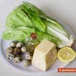 Ingredients for salad