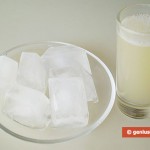 Ingredients for Almond Milk Granita