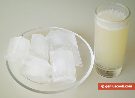 Ingredients for Almond Milk Granita