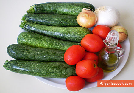 Ingredients for Squash Spread