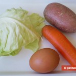 Ingredients for Puree Soup for Children