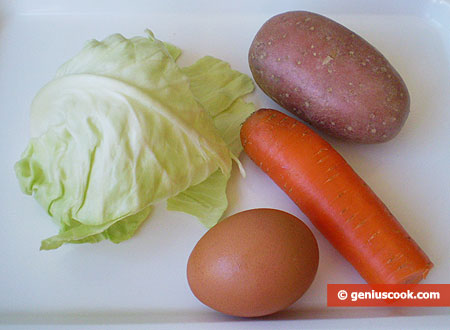 Ingredients for Puree Soup for Children