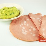 Ingredients for Rolls with Mortadella and Avocado