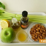 Ingredients for Salad with Green Apple and Celery