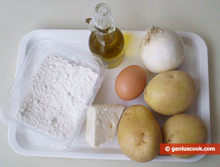 Ingredients for Potato Vareniki