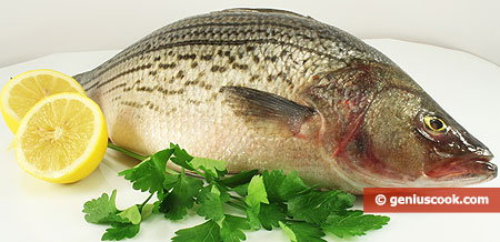 Ingredients for Sea Bass Baked