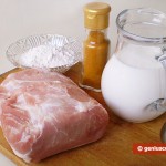 Ingredients for Pork in Curry