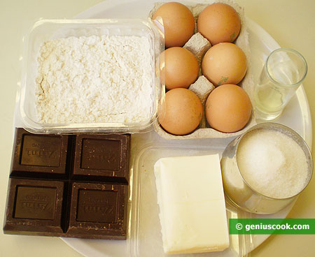 Ingredients for Sachertorte