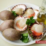 Ingredients for Scallops with Mashed Potatoes