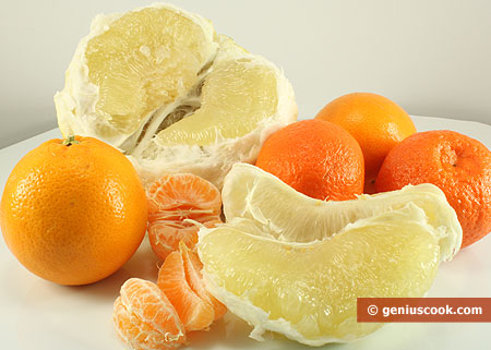 Ingredients for Citrus Salad