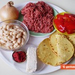 Ingredients for Beef Taco