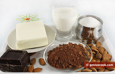 Ingredients for Chocolate and Nut Butter