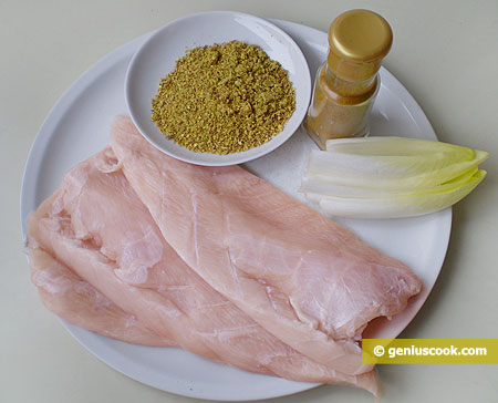 Ingredients for Perch with Pistachios