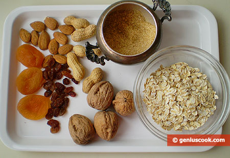 Ingredients for Muesli