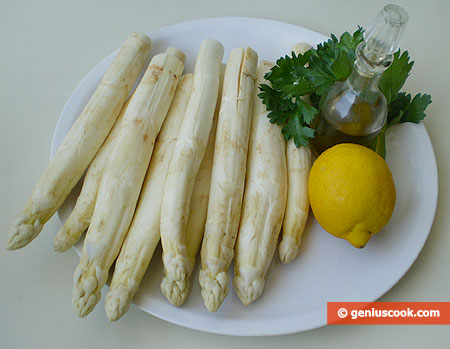 Ingredients for Asparagus with Olive Oil