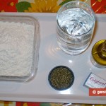 Ingredients for Pitta Bread with Fragrant Herbs
