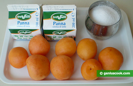 Ingredients for Apricot Parfait