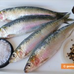 Ingredients for Sardines in Spiced Salt