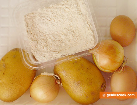 Ingredients for Potato Pancakes