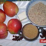 Ingredients for Apple Crumble