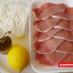 Ingredients for Escalopes with Lemon