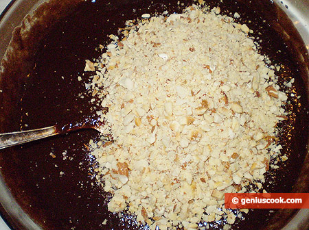 Add chopped nuts
