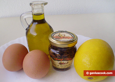 Ingredients for Truffle Mayonnaise