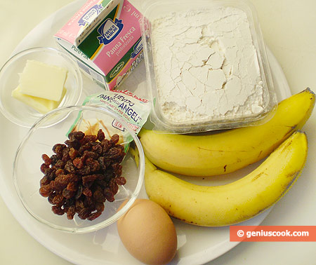 Ingredients for Banana Muffins